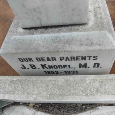 KNOBEL J.B. 1853-1931