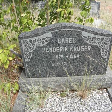KRUGER Carel Henderik 1875-1964