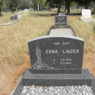LINZER Erna 1904-1985