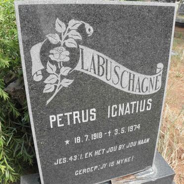 LABUSCHAGNE Petrus Ignatius 1918-1974