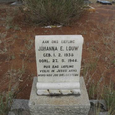 LOUW Johanna E. 1938-1946