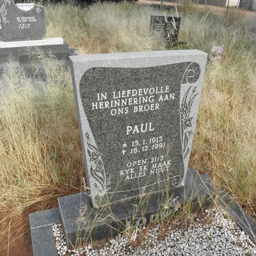 LOUW Paul 1915-1991