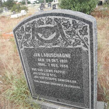 LABUSCHAGNE Jan 1921-1956