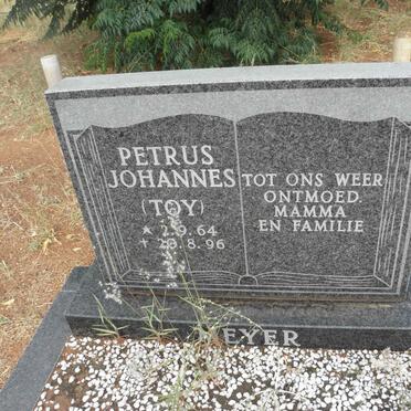 MEYER Petrus Johannes 1964-1996