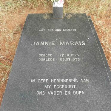 MARAIS Jannie 1925-1993