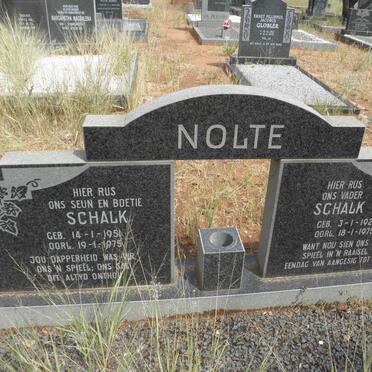 NOLTE Schalk 1951-1975 :: NOLTE Schalk 1920-1975