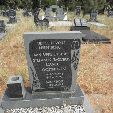 OOSTHUIZEN Stefanus Jacobus Daniel 1943-1983