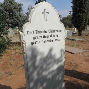 OLDERMANN Carl Theophil 1876-1936