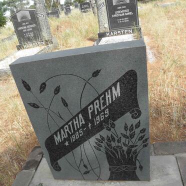 PREHM Martha 1885-1969