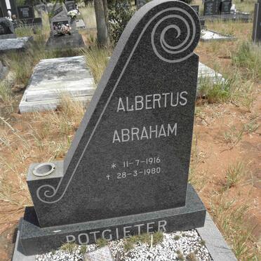 POTGIETER Albertus Abraham 1916-1980