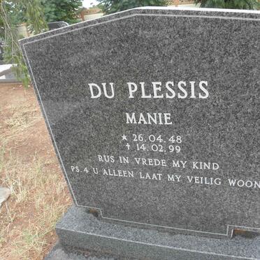 PLESSIS Manie, du 1948-1999