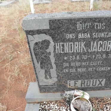 ROUX Hendrik Jacobus, le 1970-1970