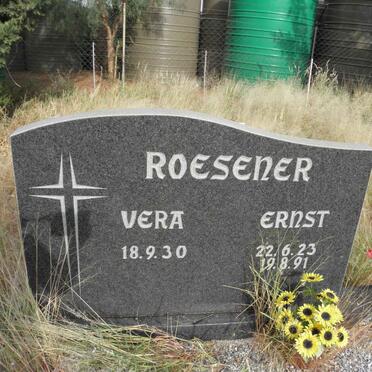 ROESENER Ernst 1923-1991 &amp; Vera 1930-