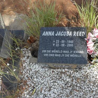 REED Anna Jacoba 1940-2006