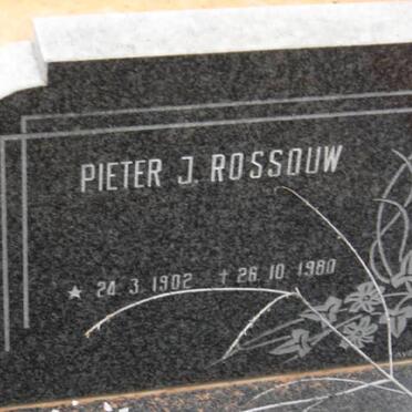 ROSSOUW Pieter J. 1902-1980
