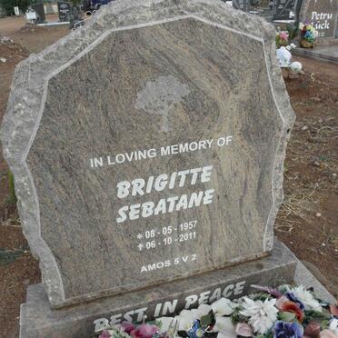 SEBATANE Brigitte 1957-2011
