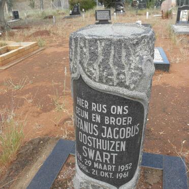 SWART Stefanus Jacobus Oosthuizen 1952-1961