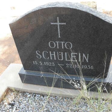 SCHÜLEIN Otto 1923-1936