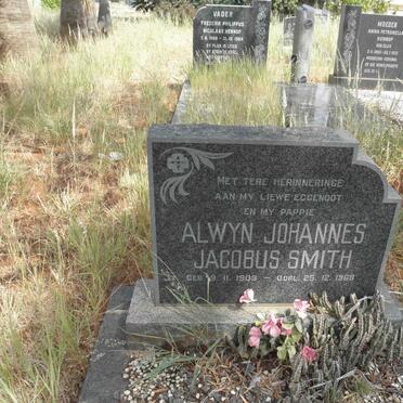 SMITH Alwyn Johannes Jacobus 1903-1968