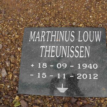 THEUNISSEN Marthinus Louw 1940-2012