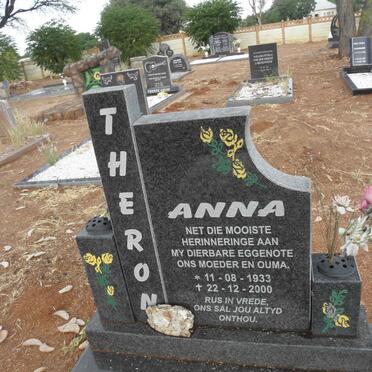 THERON Anna 1933-2000