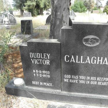 CALLAGHAN Dudley Victor 1903-1970