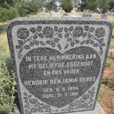 DERKS Hendrik Benjamin 1904-1961