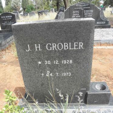 GROBLER J.H. 1928-1973