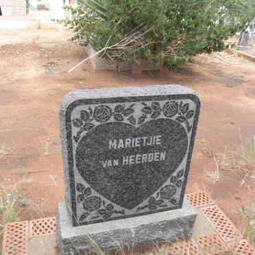 HEERDEN Marietjie, van