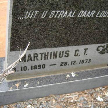 HOLTZHAUSEN Marthinus G.T. 1890-1973 &amp; Jacoba M. 1904-1977