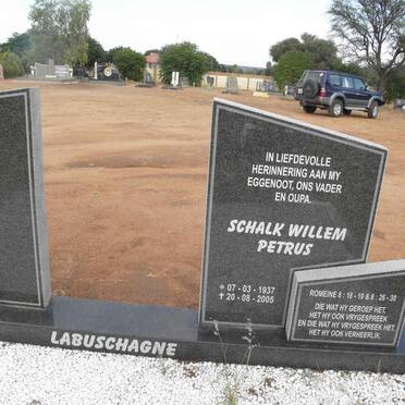 LABUSCHAGNE Schalk Willem Petrus 1937-2005