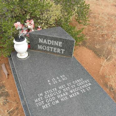 MOSTERT Nadine 1889-1990