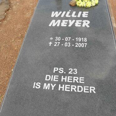 MEYER Willie 1918-2007