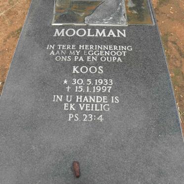 MOOLMAN Koos 1933-1997