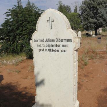 OLDERMANN Gertrud Juliane 1885-1947