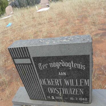 OOSTHUIZEN Ockert Willem 1936-1948