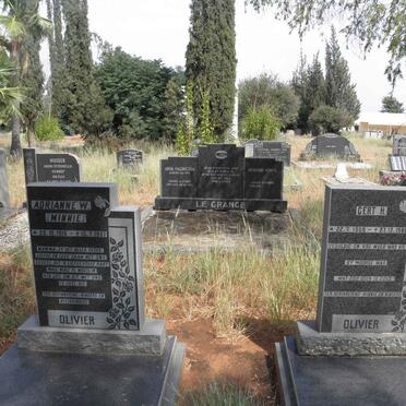 OLIVIER Gert H. 1909-1968 &amp; Adrianne W. MINNIE 1916-1997