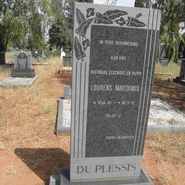 PLESSIS Lourens Marthinus, du 1939-1972