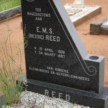 REED E.M.S. 1906-1987