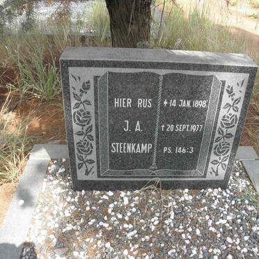 STEENKAMP J.A. 1898-1977