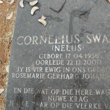 SWART Cornelius 1956-2000