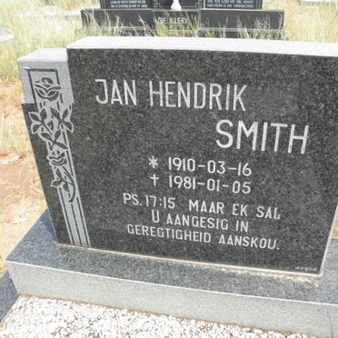 SMITH Jan Hendrik 1910-1981