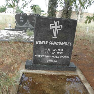 SCHOOMBEE Roelf 1916-1995