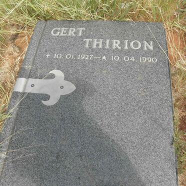THIRION Gert 1927-1990