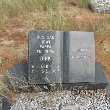 VILLIERS Dirk, de 1913-1987