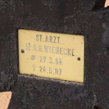 WIENECKE O.G. 1864-1907