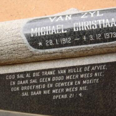 ZYL Michael Christiaan, van 1912-1973