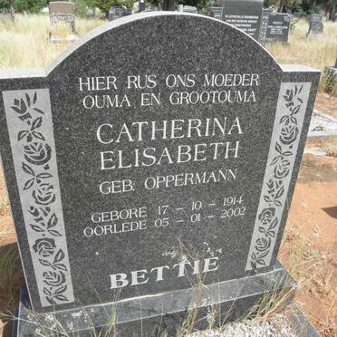 ? Catharina Elisabeth nee OPPERMANN 1914-2002