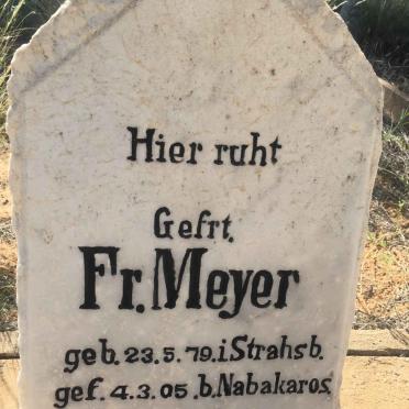 MEYER Fr. 1879-1905