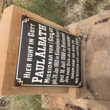 Namibia, HARDAP region, Mariental district, Rietmond_2, Military and civilian cemetery